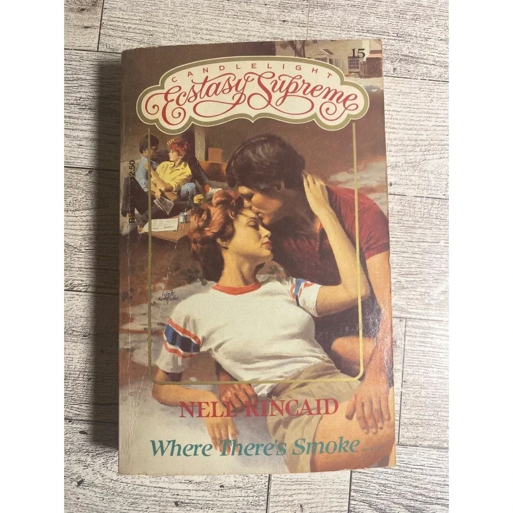 Where There's Smoke Nell Kincaid 1984 Candlelight Ecstasy Supreme‎ Romance PB